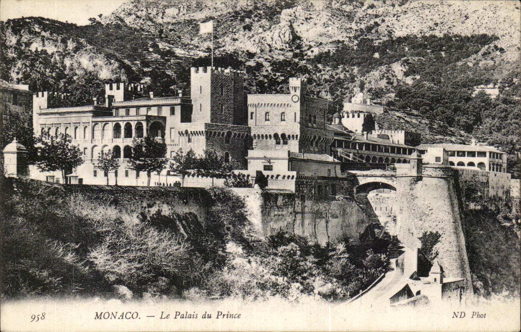 CPA Monaco Monte Carlo Le palais du prince