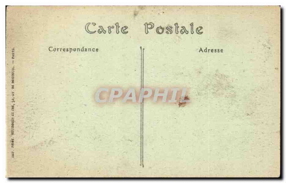 CPA Monaco Monte Carlo Le palais du prince et la montee du palais — Rückseite