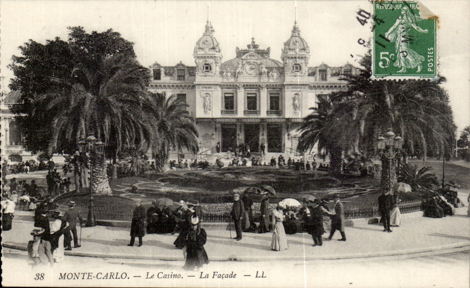 CPA Monaco Monte Carlo Le casino La facade