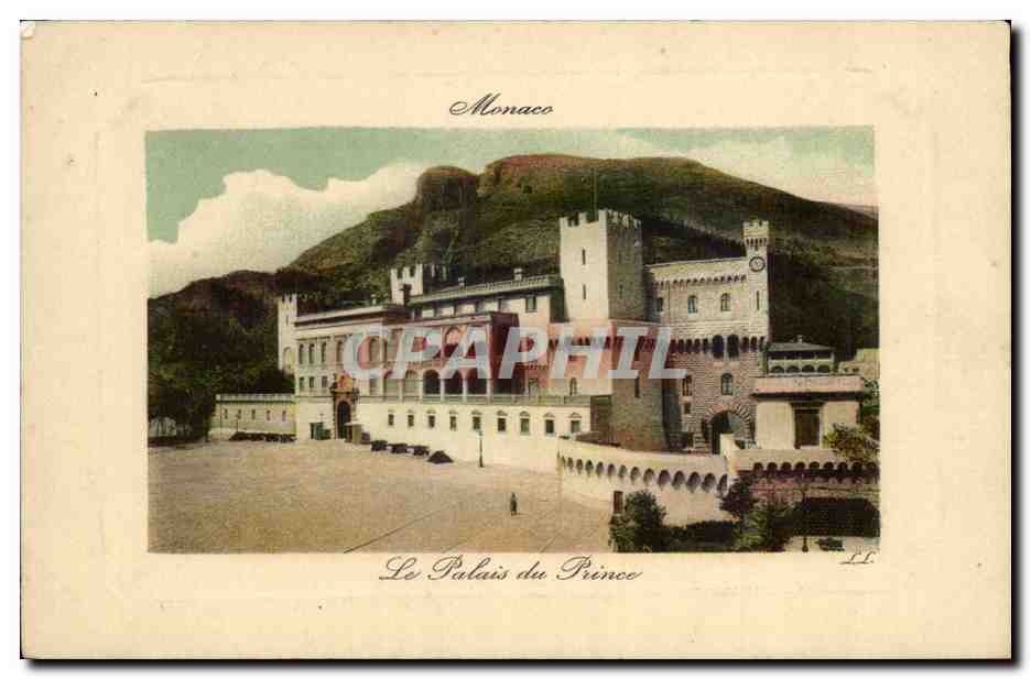 CPA Monaco Monte Carlo Le palais du prince