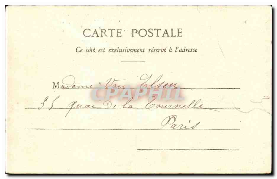 CPA Monaco Monte Carlo Les jardins  — Rückseite