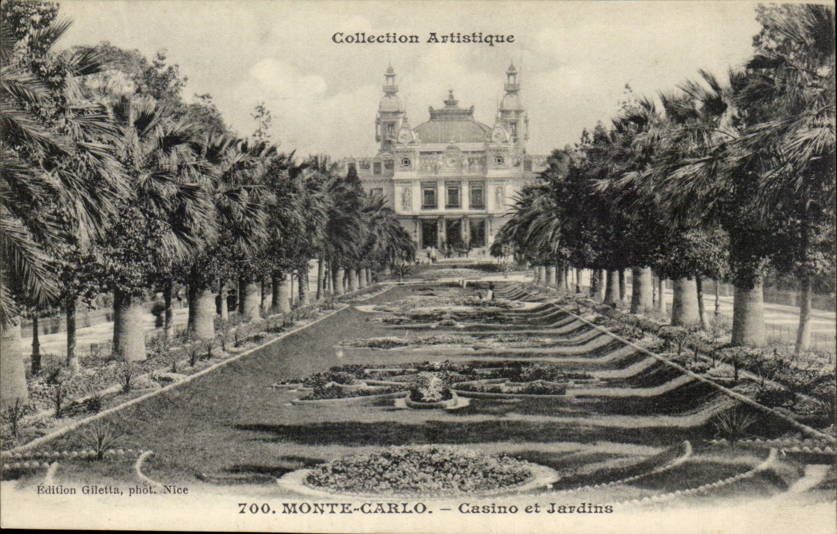 CPA Monaco Monte Carlo Casino et jardins