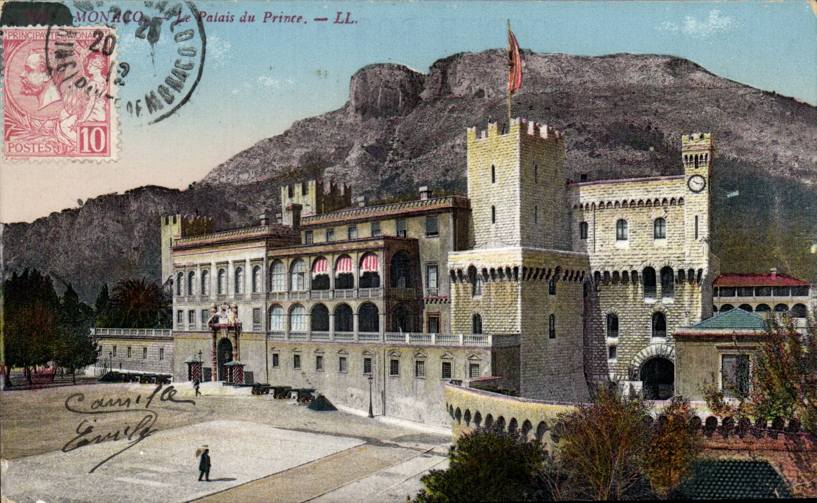 CPA Monaco Monte Carlo Le palais du prince