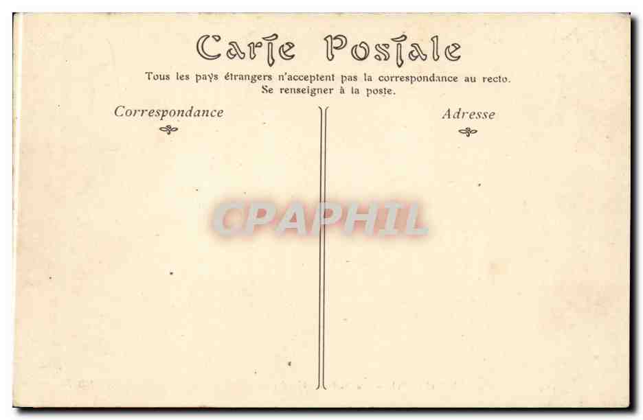 Palais de MONACO — La Salle des Gardes — ND'Phot, n° 579 — Rückseite