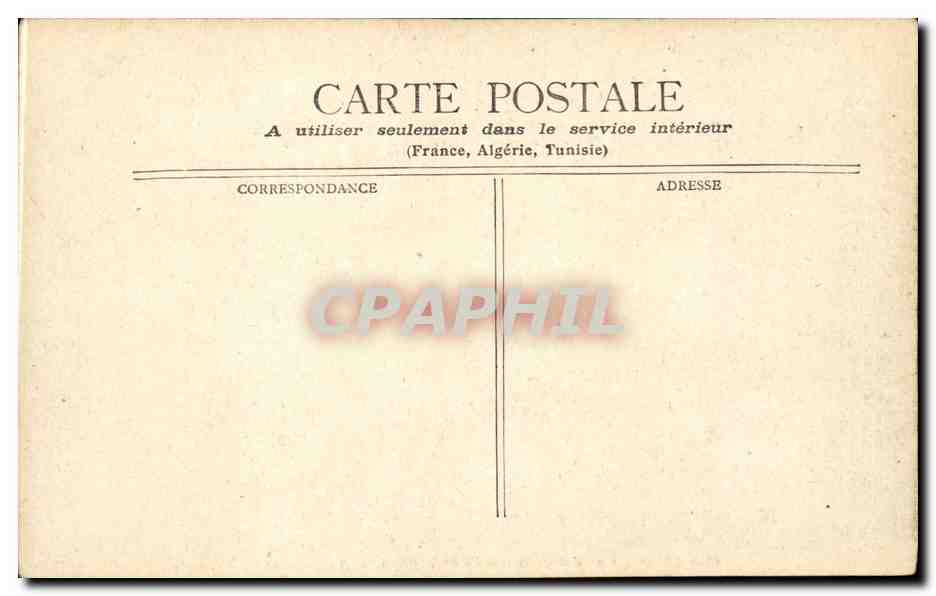 CPA Monaco Monte Carlo La Condamine Tete de chien — Rückseite