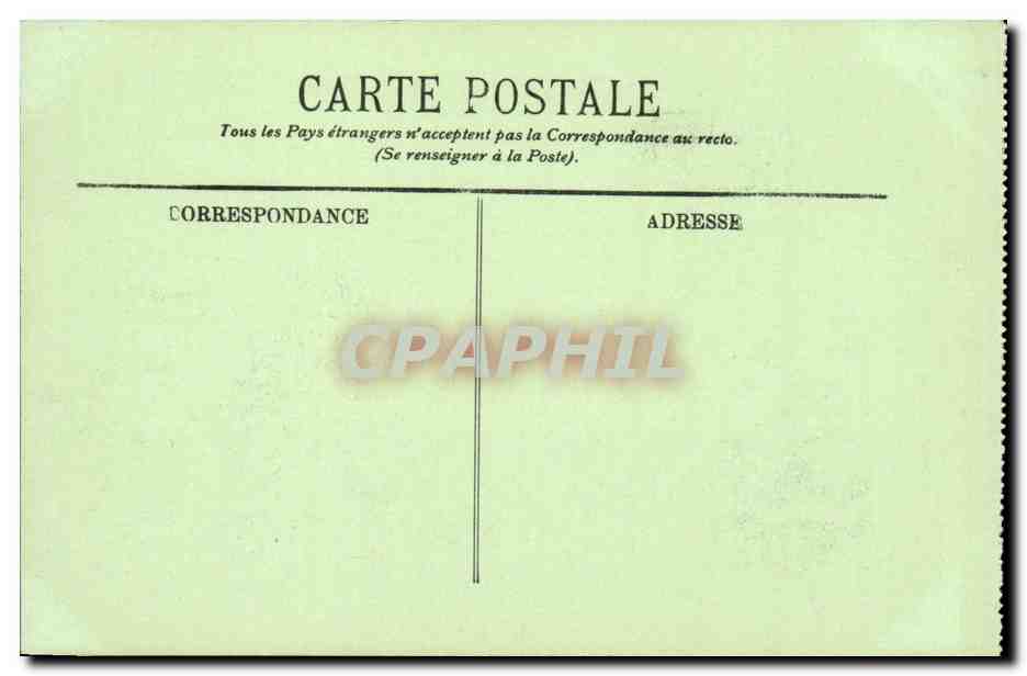 CPA Monaco Monte Carlo Vue prise du casino — Verso
