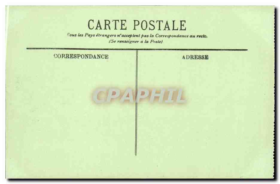 CPA Monaco Monte Carlo Le tir aux pigeons et le casino — Rückseite
