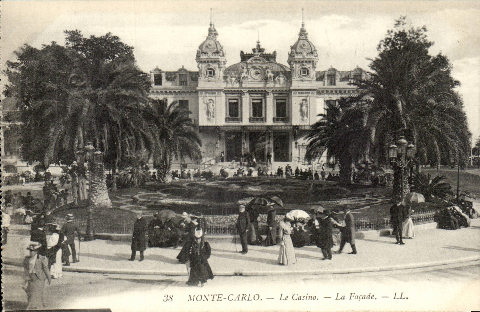 CPA Monaco Monte Carlo Le casino la facade
