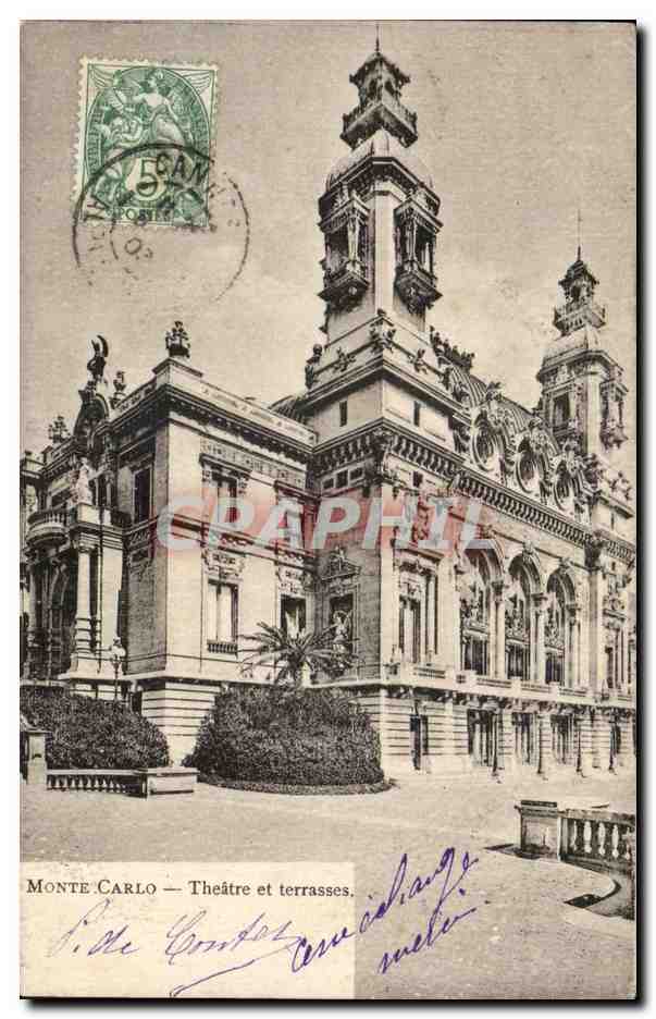 CPA Monaco Monte Carlo Theatre et terrasses