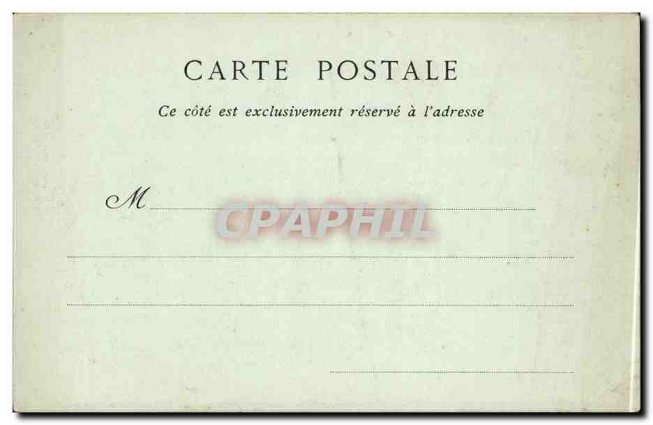 CPA Monaco Monte Carlo La galerie Charles III et l'hotel Metropolitain — Rückseite
