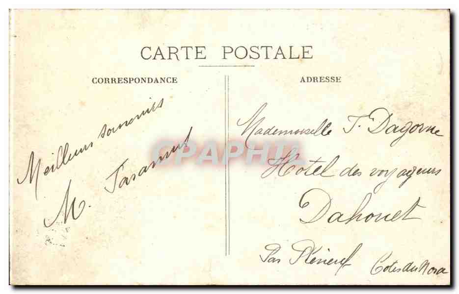 Monaco — Vue sur le Rocher et la Nouvelle Route de l'Observatoire — éditeur non visible, n° 38 — Verso