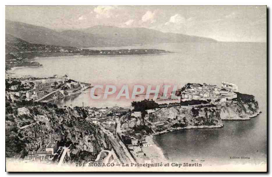CPA Monaco Monte Carlo Vue generale