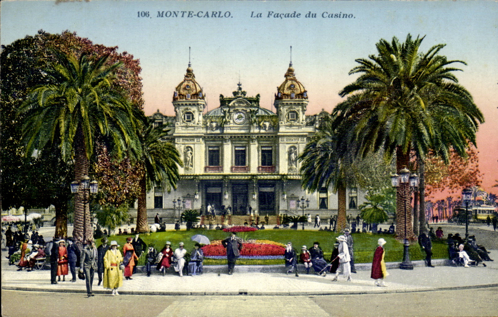 CPA Monaco Monte Carlo La facade du casino