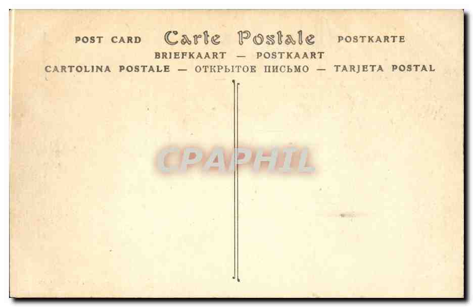 CPA Monaco Monte Carlo Facade du casino — Rückseite
