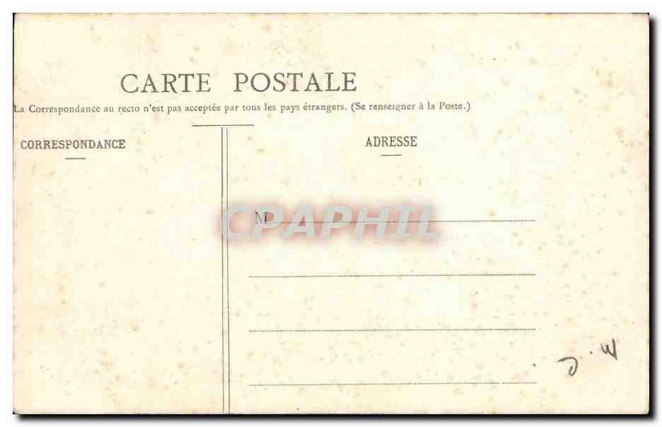 CPA Monaco Monte Carlo Vue generale — Rückseite