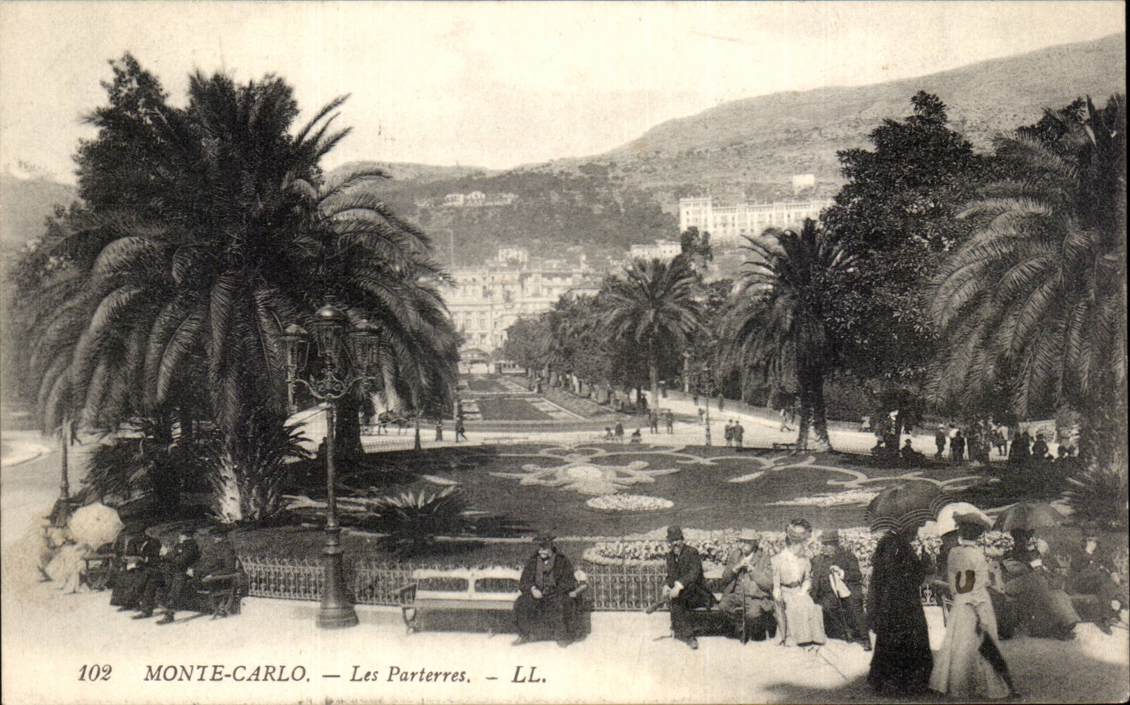 Monte-Carlo — Les Parterres — LL. — N° 102