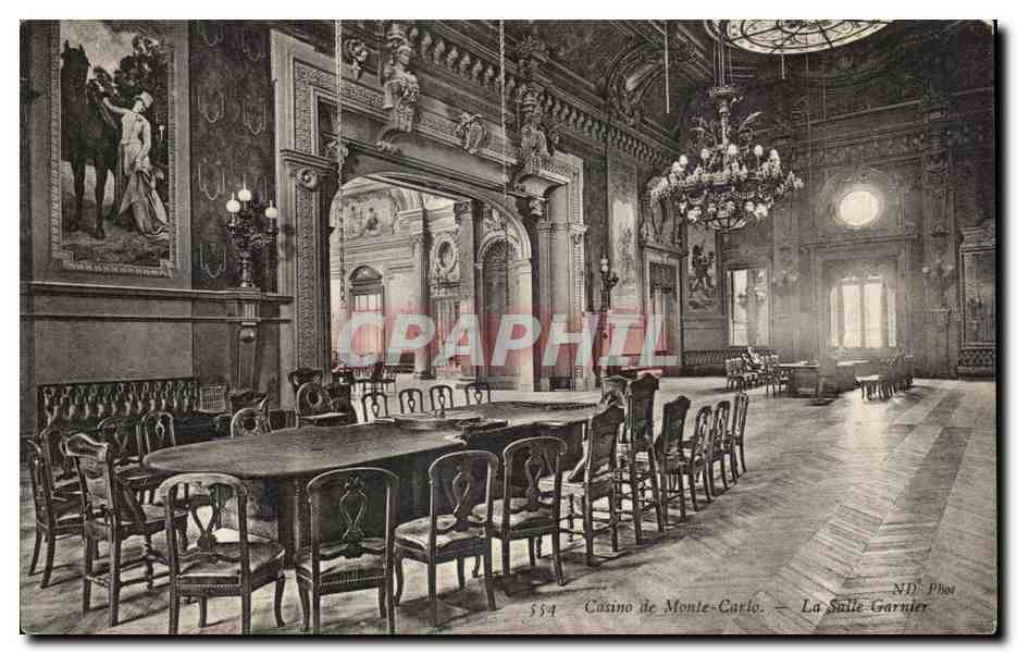 Casino de Monte-Carlo — La Salle Garnier — ND Phot