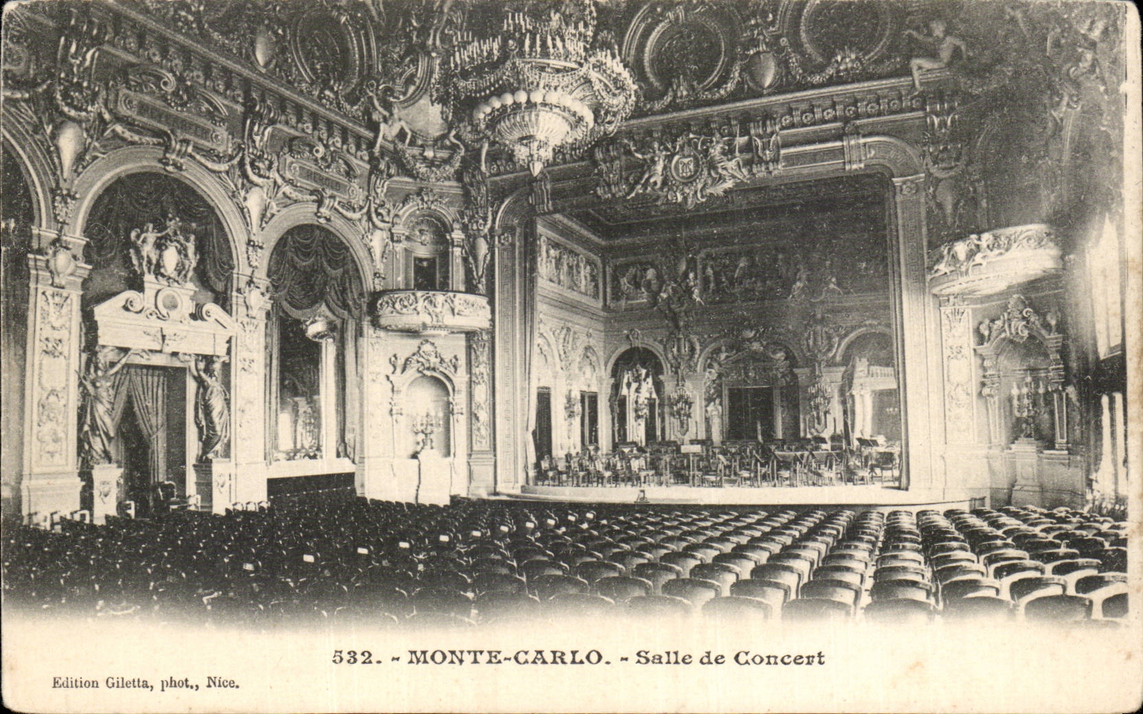 CPA Monaco Monte Carlo Salle de concert