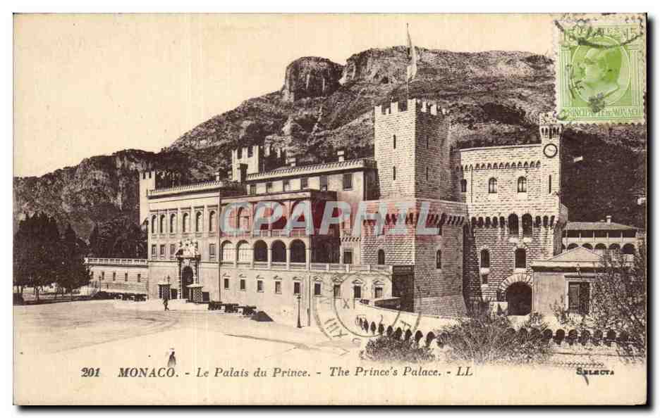 CPA Monaco Monte Carlo Le palais du prince 