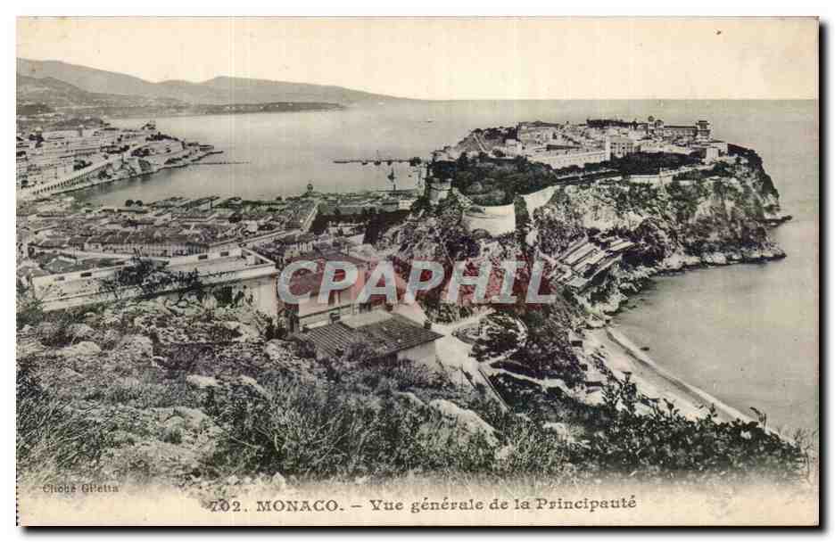 CPA Monaco Monte Carlo Vue generale