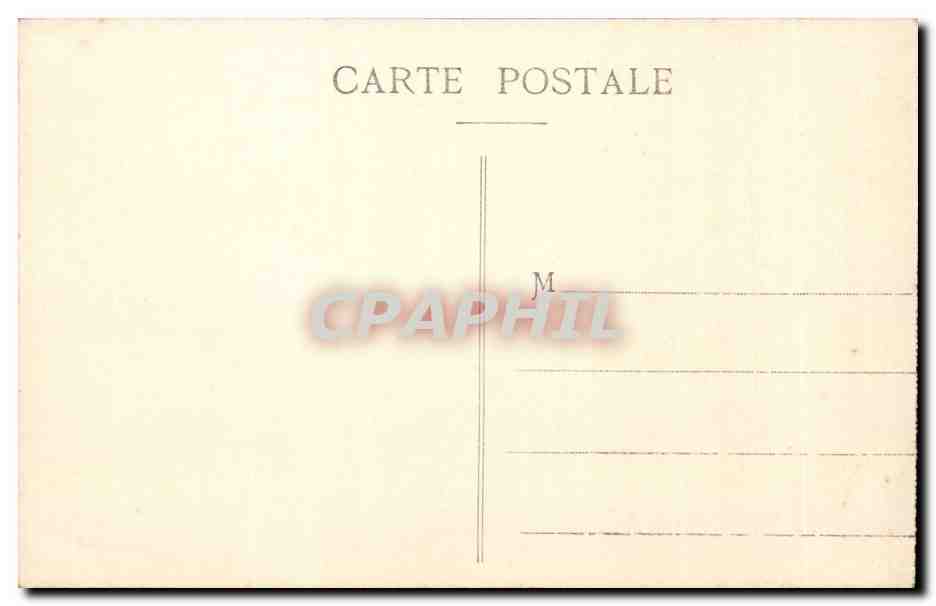 CPA Monaco Monte Carlo Palais du Prince — Rückseite