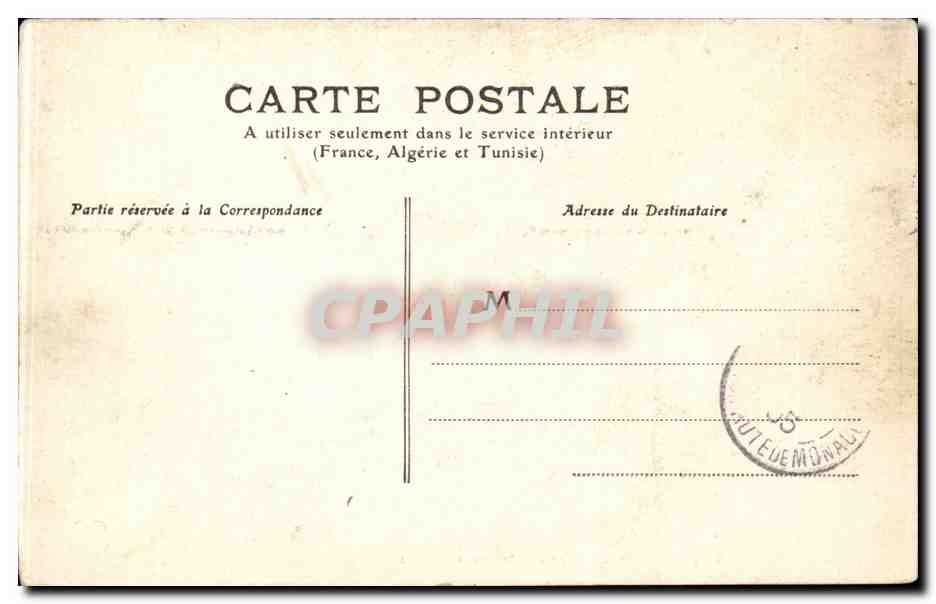 CPA Monaco Monte Carlo L'entree des jardins — Rückseite