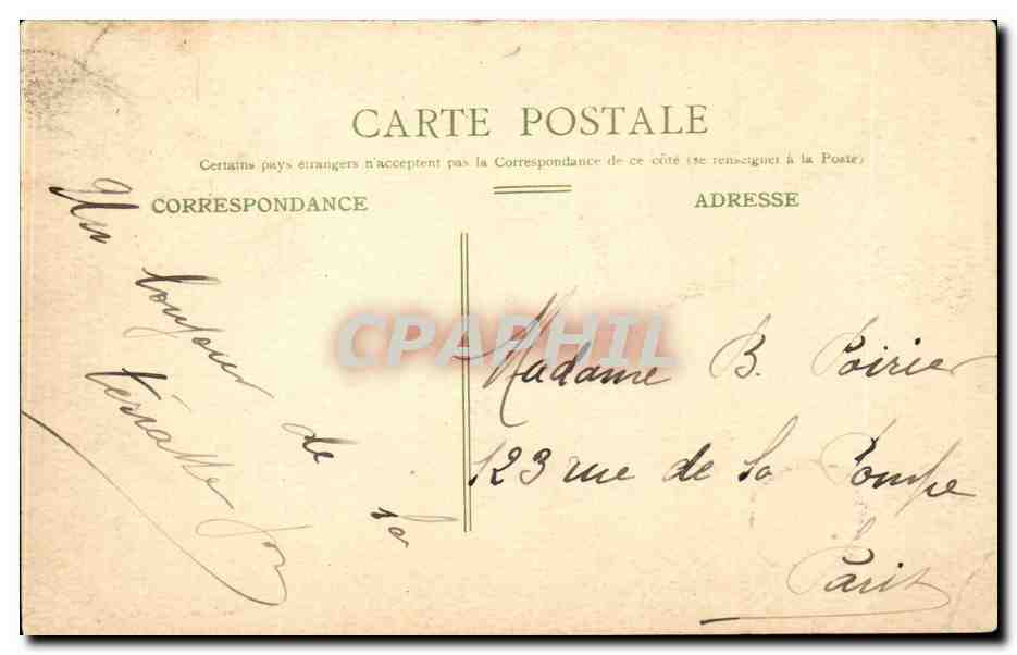 CPA Monaco Monte Carlo Cafe de Paris  — Rückseite