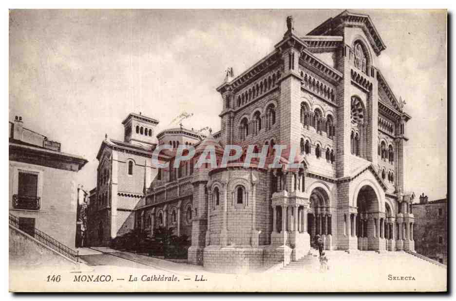 CPA Monaco Monte Carlo La cathedrale