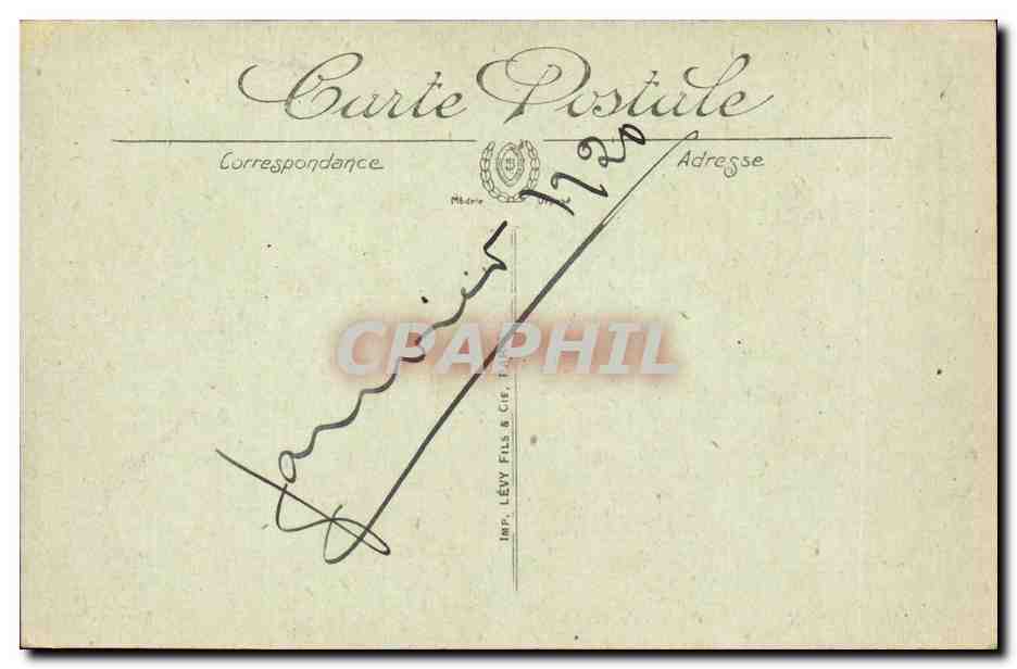 CPA Monaco Monte Carlo La cathedrale — Rückseite