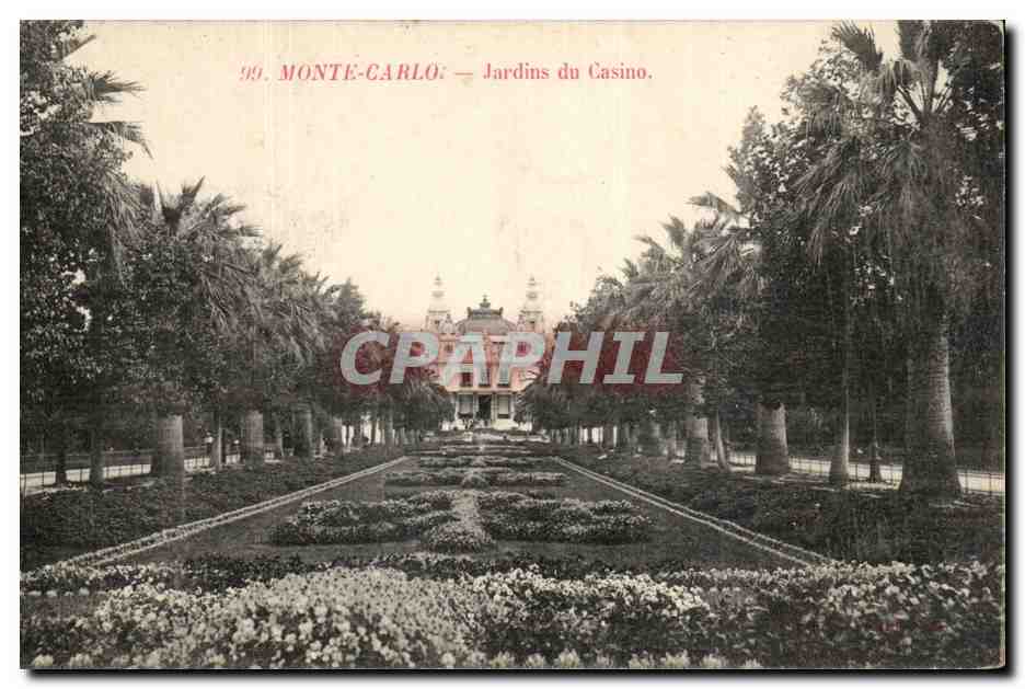 CPA Monaco Monte Carlo Jardins du casino