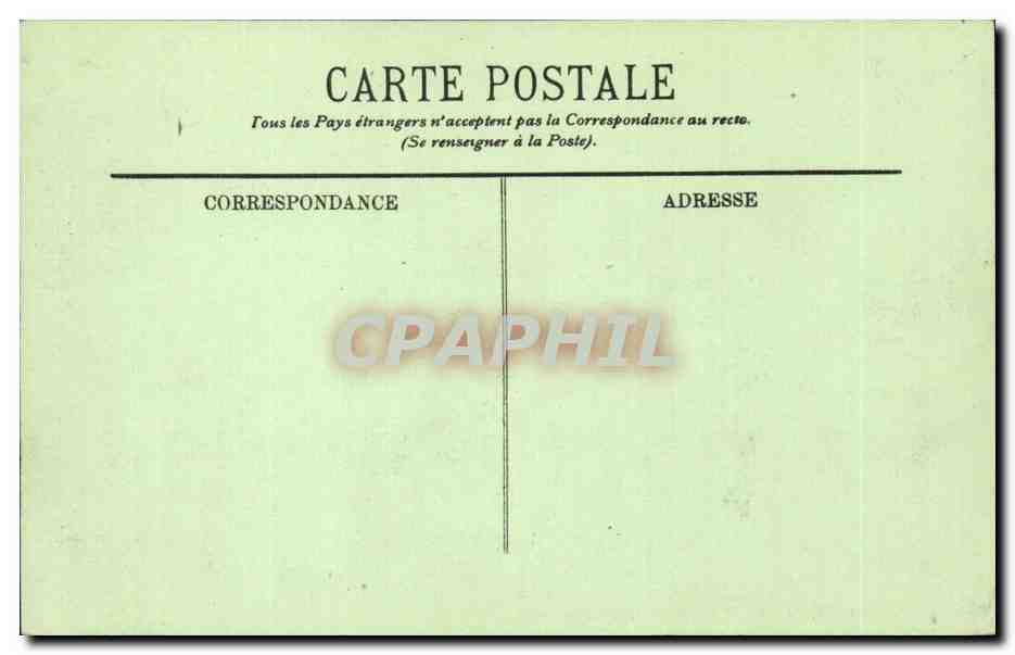 CPA Monaco Monte Carlo L'hotel de Paris — Rückseite