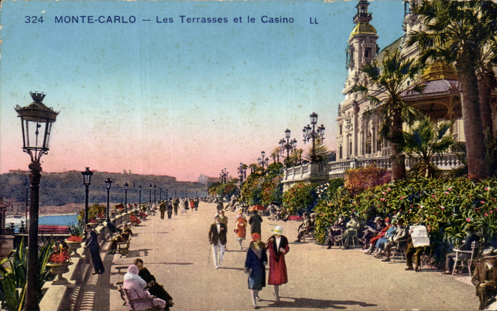 CPA Monaco Monte Carlo Les terrasses et le casino