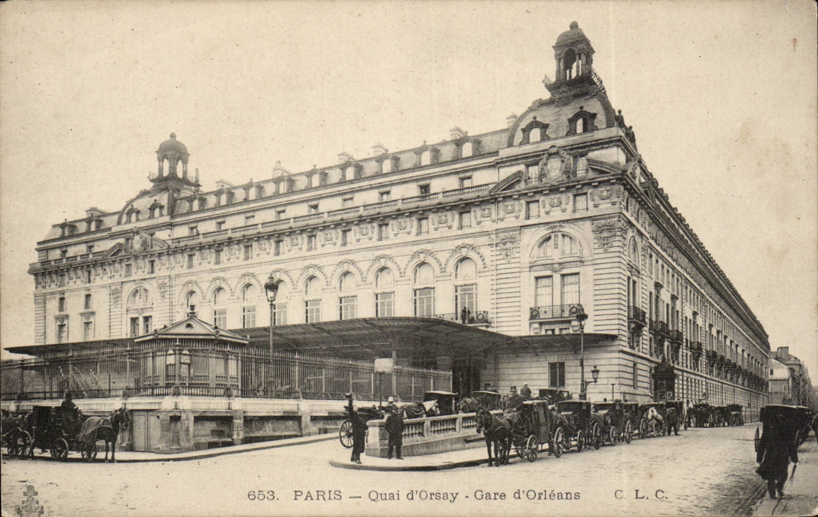 Paris CPA Quai d'Orsay Gare d'orleans