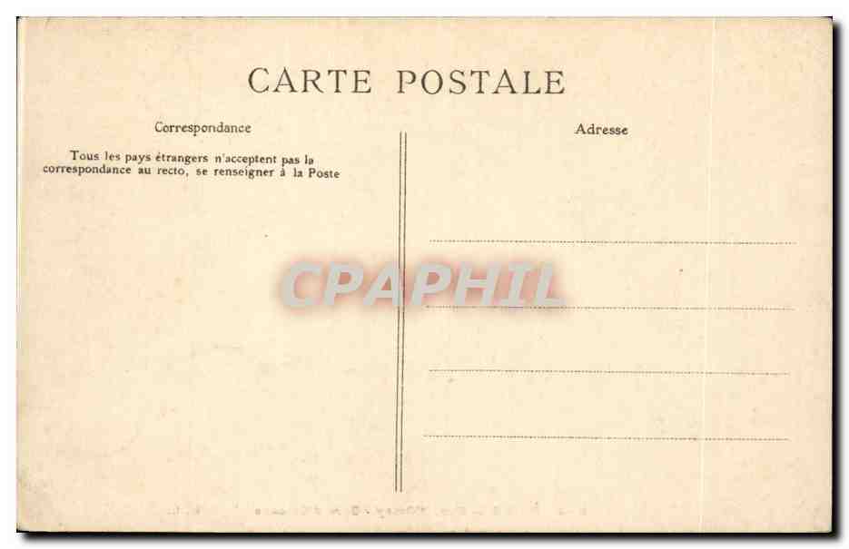 Paris CPA Quai d'Orsay Gare d'orleans — Rückseite