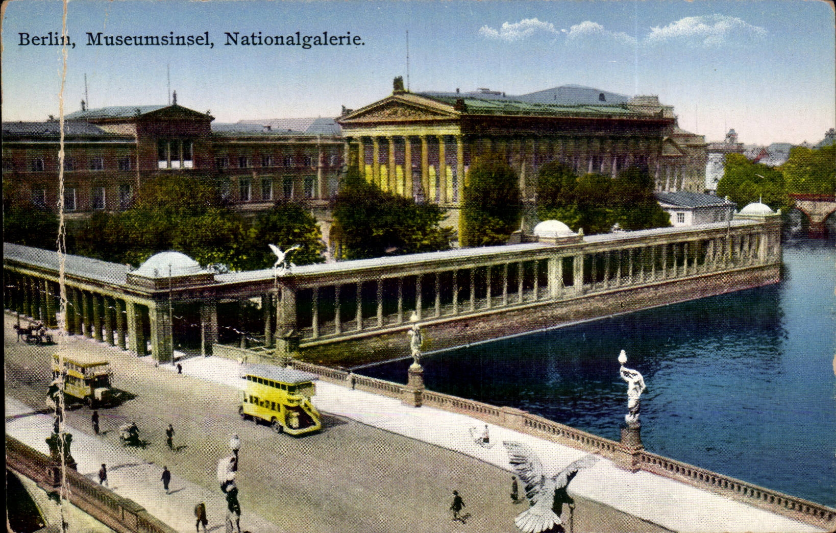 CPA Berlin Museumsinsel Nationalgallerie