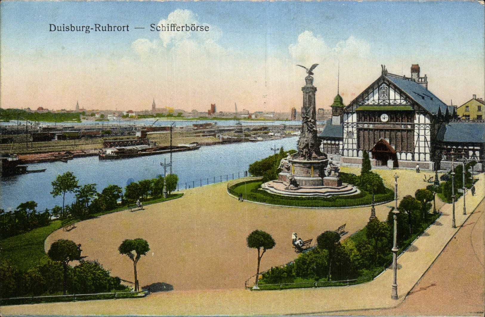 CPA Duisburg Ruhrort Schifferbose