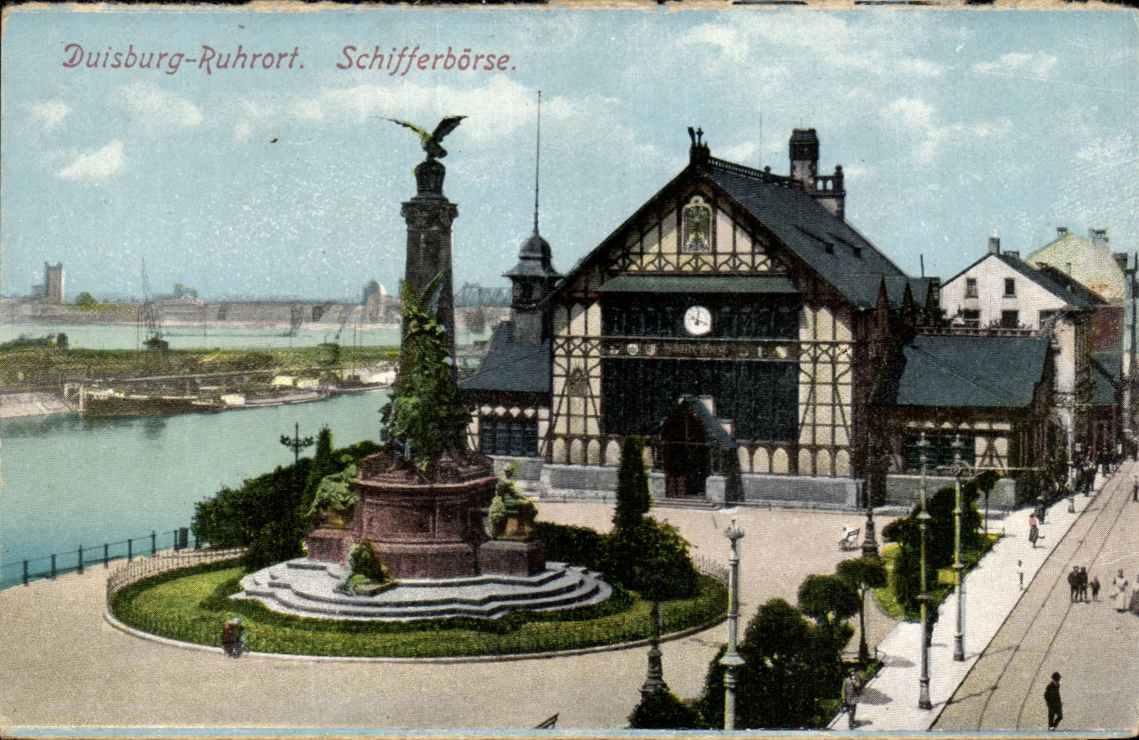 CPA Duisburg Ruhrort Schifferborse