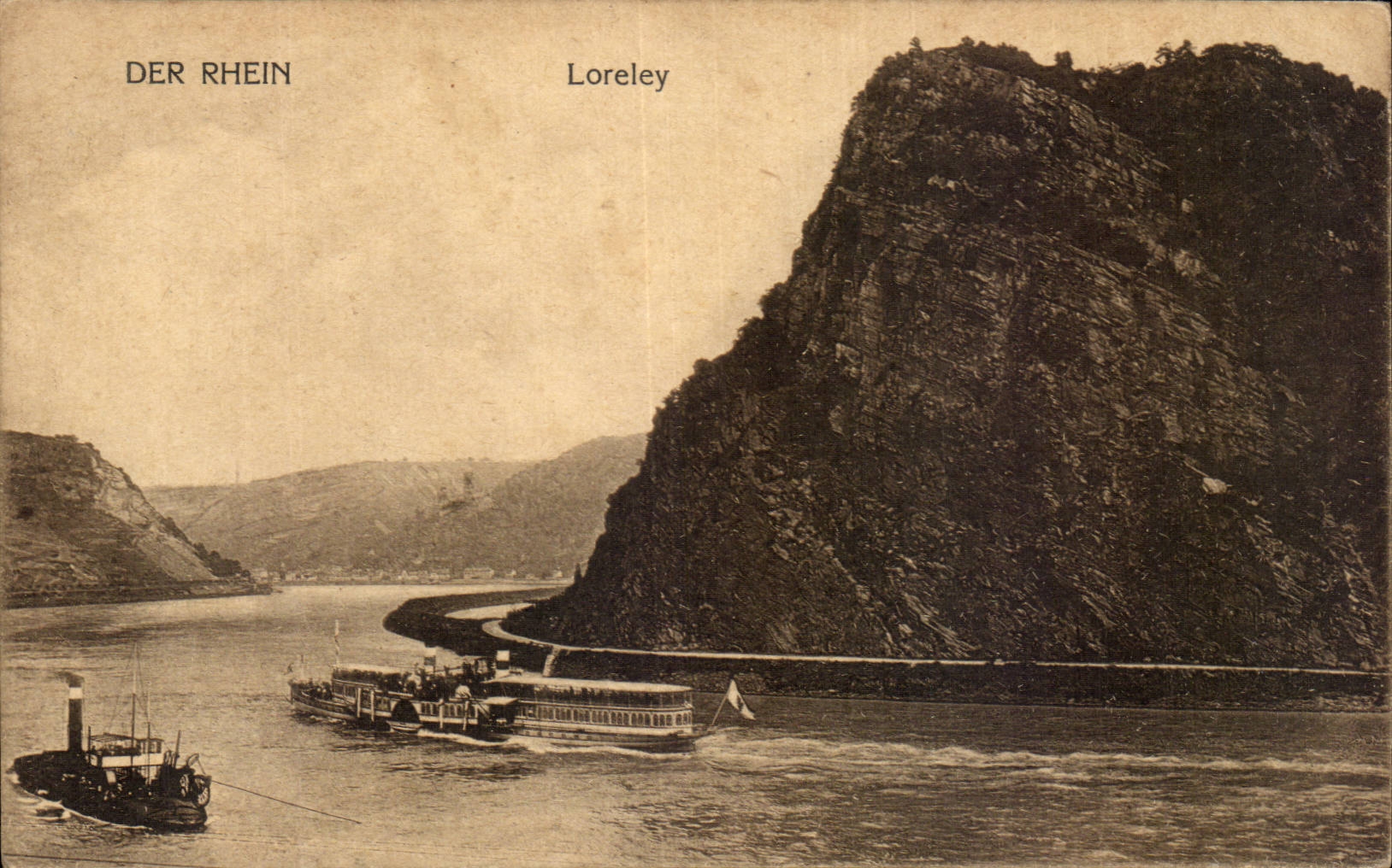 Le Rhin — Loreley — Ludwig Pohlmann, 2069, Czech