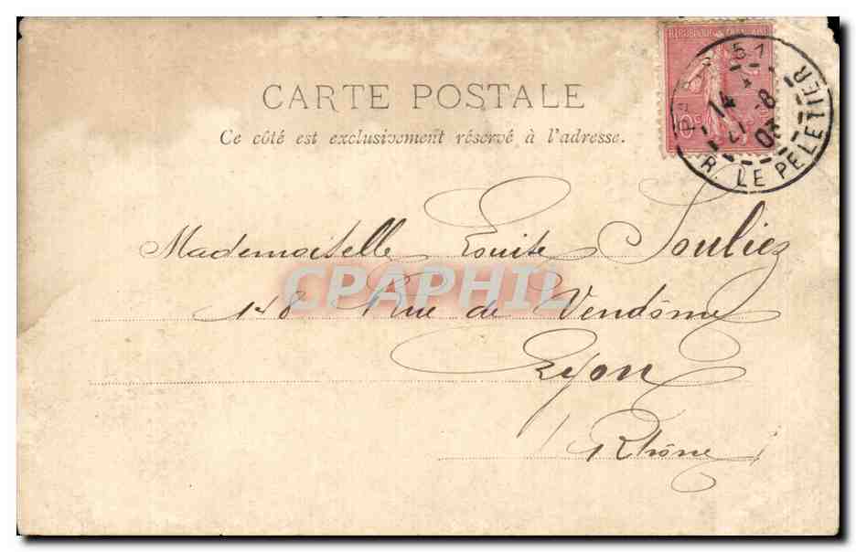 Animaux - Oiseaux - Bird - Sparrow - Serious man in top hat - homme - fantaisie- CPA  — Rückseite