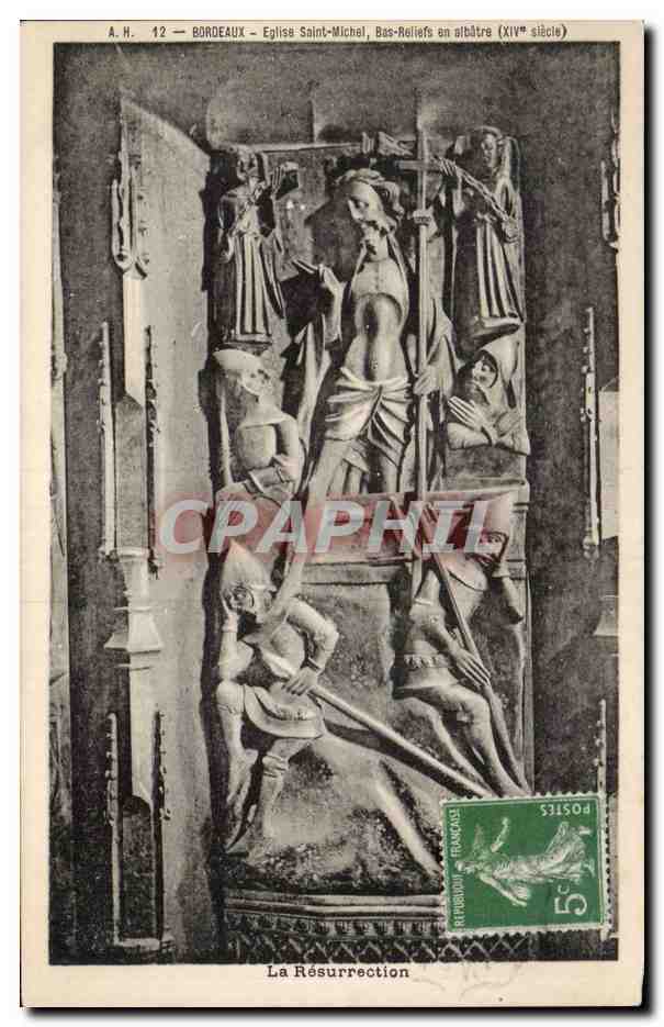 Bodeaux - Eglise Saint Michel CPA 