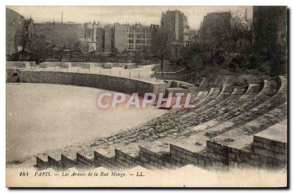 Paris - 5 - Les Arenes de Rue Monge - CPA - 