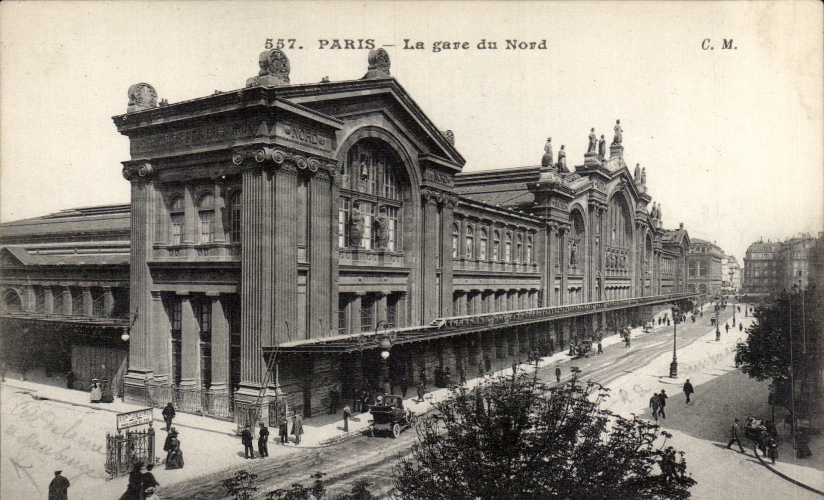 Paris - 12 - Gare du Nord - CPA 