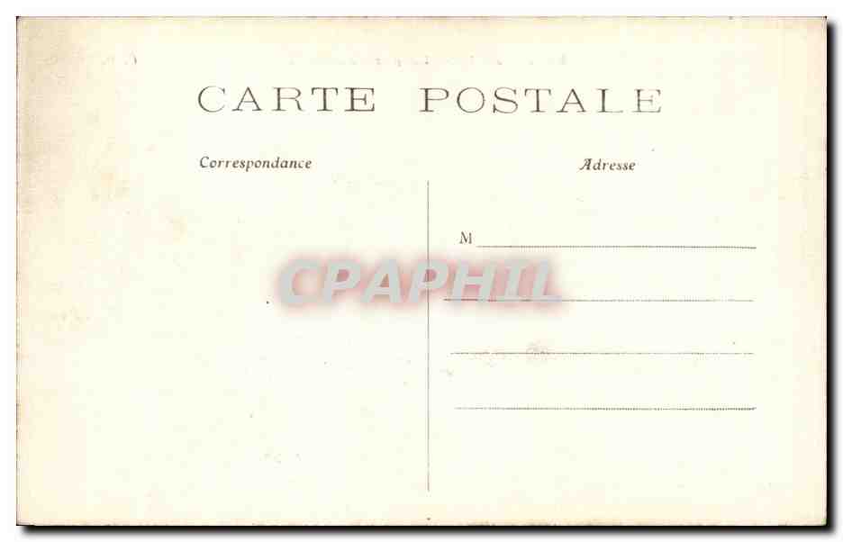 Paris - 12 - Gare du Nord - CPA  — Rückseite