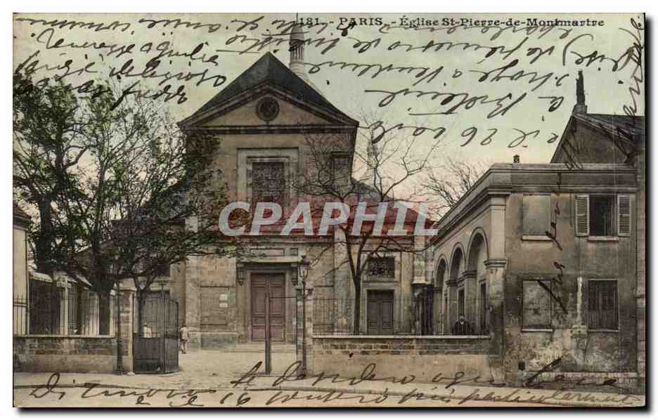 Paris - 18 - Eglise St Pierre de Montmartre - CPA 