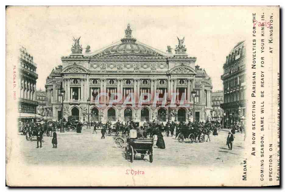 Paris - 9 - L'Opera - CPA 