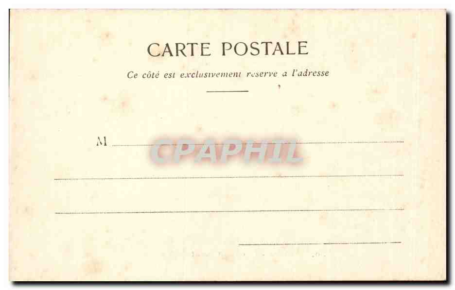 Paris - 8 - Le Grand Palais - CPA  — Rückseite