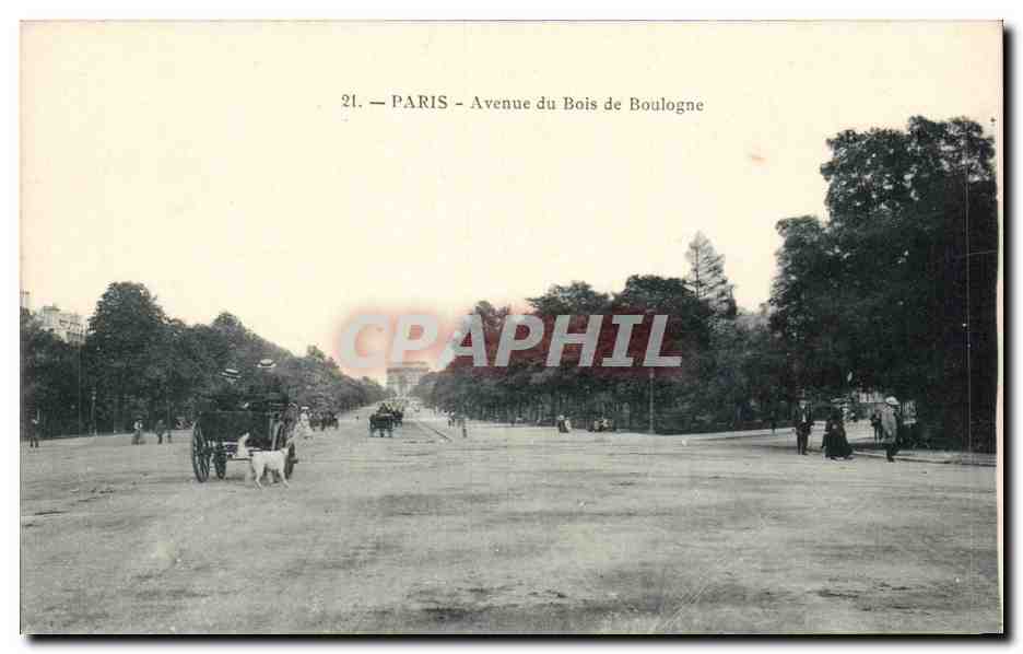 Paris - 16 - Avenue du Bois de Boulogne - CPA 