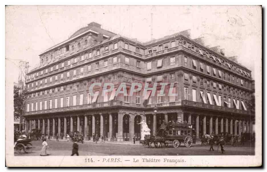 Paris - 1 - Le Theatre Francais - CPA 