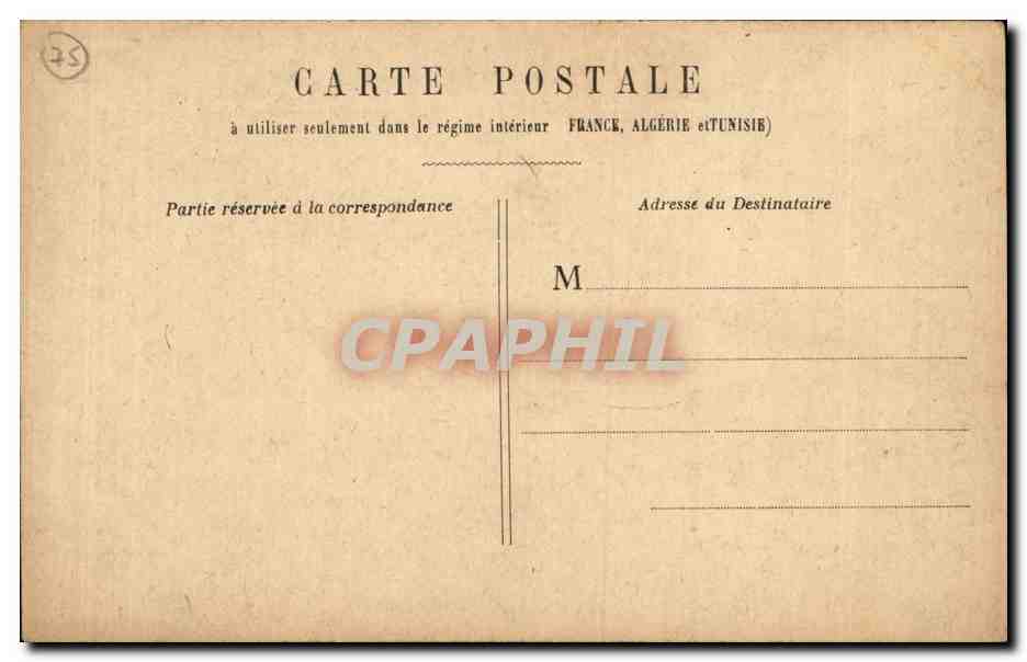 Paris - 1 - Palais Royal - CPA  — Rückseite