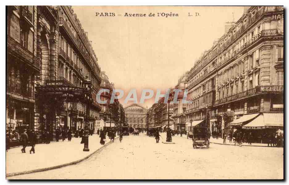 Paris - 9 - Avenue de l'Opera - CPA 